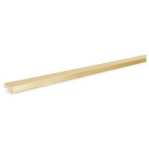 Tirador aluminio modelo angle acabado laton oscuro dist. agujero dist. 512mm.