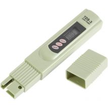 Medidor de calidad del agua potable TDS-3 Probador digital Medidor de prueba de temperatura PPM Analizador de pluma para medir agua potable,
