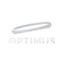 Tirador Elipse Cromo Mate 128 Mm - 11.3601.36