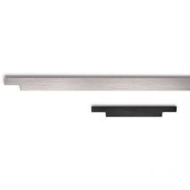 Viefe - tirador embutir linear negro cepillado largo 597 , 0UNIDADES