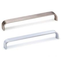 Tirador aluminio sense acabado negro cepillad dist. agujero dist. 320mm.