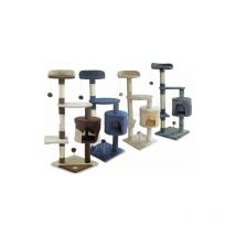 Tiragraffi gatto 4 colori berlino parco gioco giochi cuccia gatto mpn: blu