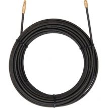 Tirante a spirale Quadroflex totale L.20m D.4mm con occhiello e testa di ricerca filo acciaio CABERE