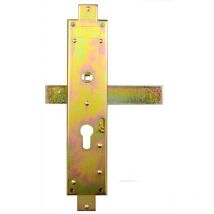 Serratura lunga a 3 punti tirard zincata per cancelli - Destra - CE112105