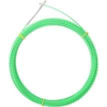 Briller - Tire Fil Électriques, Tire Fils Electricien Aiguille 4mm, Tire Fils Electrique Professionnel avec Ressort de Guidage, Polyester Kit