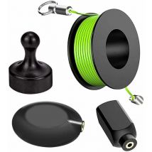 Choyclit - Tire Fil Magnetique, Ensemble de Tire-Fils MagnéTiques avec Utilisé pour ELectricien/Dispositif de Course de CâBle de RéParation Cadeau