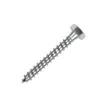 Tire fond acier zingué, 8 x 80 mm, 25 pièces