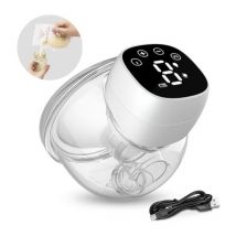 Vuszr - Tire-Lait Électrique Portable 3 Modes 9 Forces Super Silencieux Grand Rechargeable par usb + 10 sac de stockage de lait