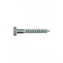 Zugstange aus verzinktem Stahl 8x120, 3 Stück.