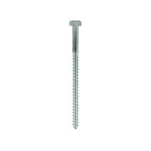 Tirefond galvanisé M10 x 240 mm - Par 25 pièces