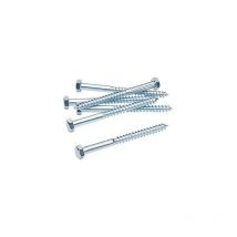 Tirefond Lennie Zingué blanc - Ø8x120 - boite de 50 - TIR0812002B