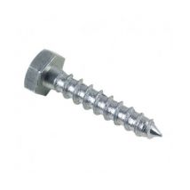 Tirefond Lennie Zingué blanc - Ø7x50 - boite de 200 - TIR0705002B