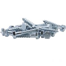 Tirefond tête hexagonale zingué Viswood 10x60 mm (x20 tirefonds)