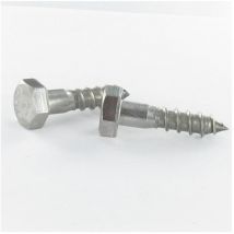 Tirefonds Inox A2 10X140-1 piece