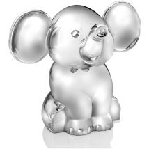 Tirelire en argent pour enfant, cadeau élégant en forme d'éléphant Taille: 110x136x42 mm UGS : ZV6035261