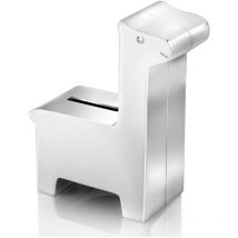 Tirelire en argent pour enfant, cadeau élégant, girafe gravée Taille : 8,5x4 H10,5 cm UGS : ZV6030261