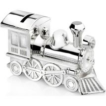 Tirelire en argent pour enfants, cadeau de locomotive élégant Taille: 54x147x85 mm ugs : ZV6752261