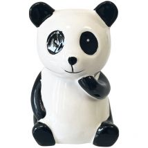 Tirelire panda en céramique 16 cm