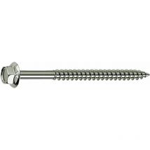 Tirafondo per legno mm 6 x 140 pz 100