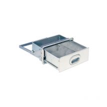 Tiroir inox tout usage - Option : - - Hauteur clair : 130 mm - Largeur clair : 347 mm - Profondeur hors tout : 405 mm - Profondeur utile : 390 mm
