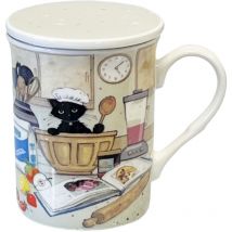 Tisanière chaton patissier avec infuseur