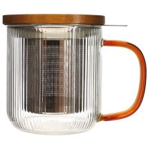Tee-kanne Karl 300ml Aus Borosilikatglas Mit Henkel Bernstein - Selef Ogoliving