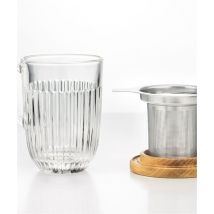 Set tisanière Ouessant 40 cl – Verre trempé – Filtre inox – Fabriqué en France – 6 pièces