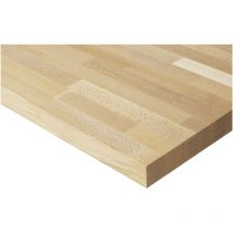 Rau Buche-Massiv-Arbeitsplatte, B3000xT700xS40 mm