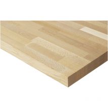 Rau Buche-Massiv-Arbeitsplatte, B2000xT700xS40 mm