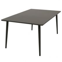 Tisch denver 100x160cm, Metall anthrazit