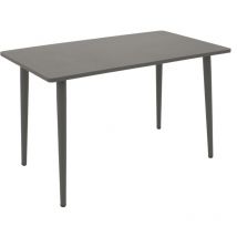 Tisch denver 70x120cm, Metall grau