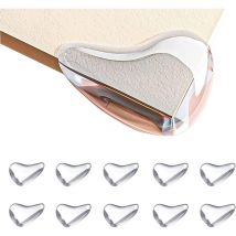 Cesieclefou - Tischecke, 10 Stück transparenter Babytisch-Eckenschutz mit verstärktem Kleber für Tische und Möbelecken