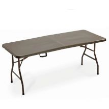 Gartenfreund Klappbarer Horeca Tisch 180x74x74h cm Nussbaum