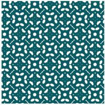 Tischdecke Noblessa Wachstuch Blumen Petrol 20mx140cm - Noblessa