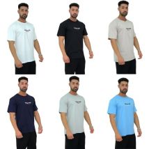 Herren T-Shirt, Oversize, Weiss X-Large - Megaman