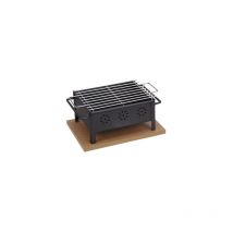 Sauvic - Tischgrill 25x20cm (Edelstahlgrill) 2905