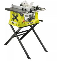Ryobi Tischkreissäge RTS1800S-G 1800W – Schnitttiefe 80mm – Drehzahl 4500U/min – Trennscheibendurchmesser 254mm – 48-Zahn-HM-Trennscheibe