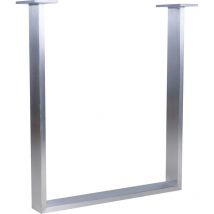 Tischkufe Regular Edelstahl gebürstet - Simausrom