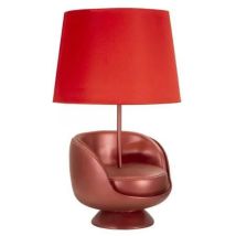 Tischlampe Haobosic Retro Rot 40 W 26 Cm