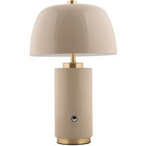 Leitmotiv - Tischlampe Pilz freya, kabellos, ø 18 cm