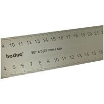 Hedue Tischler-Set A031 – Tischlerwinkel 300 mm – Gehrmaß Nussbaum – Schmiege Nussbaum 30 cm – Präzise Messwerkzeuge