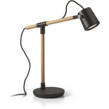 Tischlampe Tilt Branch Gu10 9w Schwarz Eichenholz