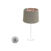 Fabrilamp - Tischlampe gr. tunez 1xe27 weiß/topogemustert