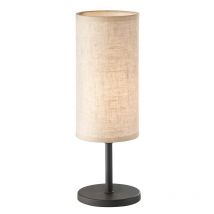 Tischleuchte Schreibtischlampe Beistelllampe Nachttischlampe Leinenschirm H 30cm
