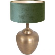 Steinhauer - tischlampe - Brass - bronze - metall veloursstoff -