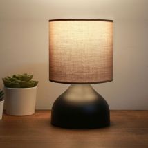 Tischleuchte Shoreham 1xE14 Braun [ Lux.pro
