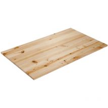 Tischplatte Aus Kiefernholz, L.120 X B.70 Cm X Dicke 18 Mm Centrale Brico