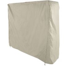 Ej.life Tischtennistisch-staubschutz, Wasserdicht, Silberbeschichteter Polyester-taft, Beige Reißverschluss – Für Die Terrasse Im Innenhof