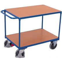 Tischwagen 500 kg 1000x700 mm, 2 Böden - Variofit