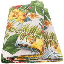 Emmevi Mv S.p.a. - Tissu D'Ameublement En Coton Gran Foulard Housse De Canapé Lavable Floral Des c - 260x280 Cm